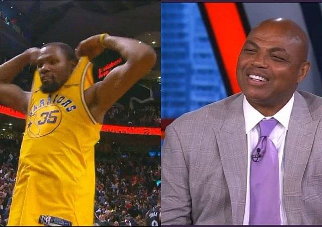 Charles Barkley calls $200 million Kevin Durant “a cadaver” on national television as The Slim Reaper was handing off his jersey to Drake