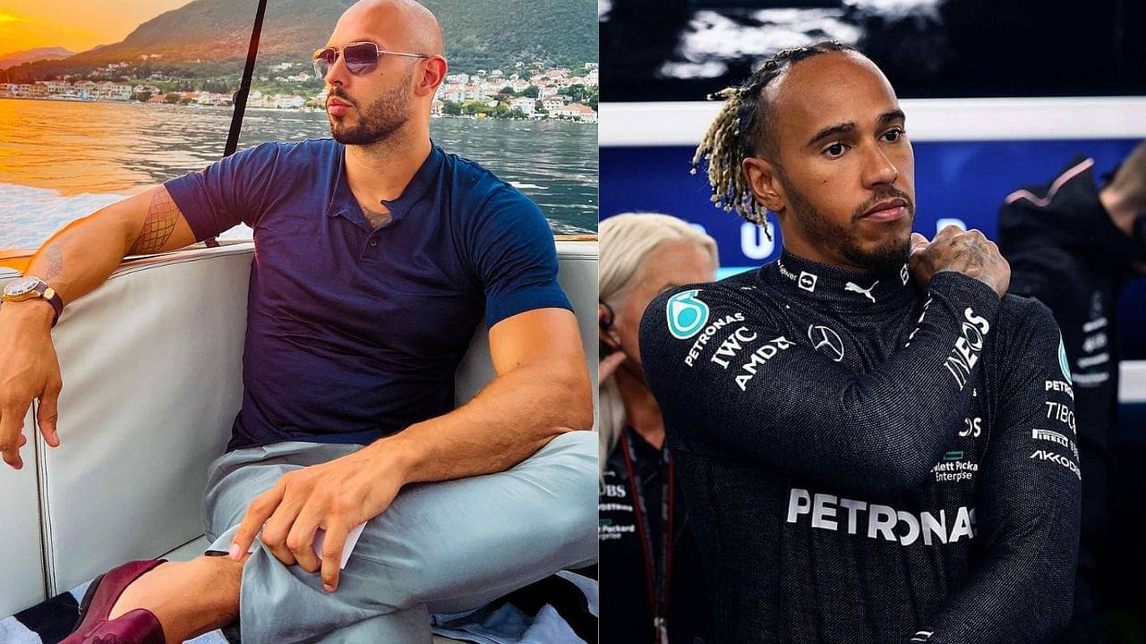 Cover Image for “Lewis Hamilton is a 5″8 vegan p*ssy”- Andrew Tate disrespects seven-time World Champion and says he can beat him in F1
