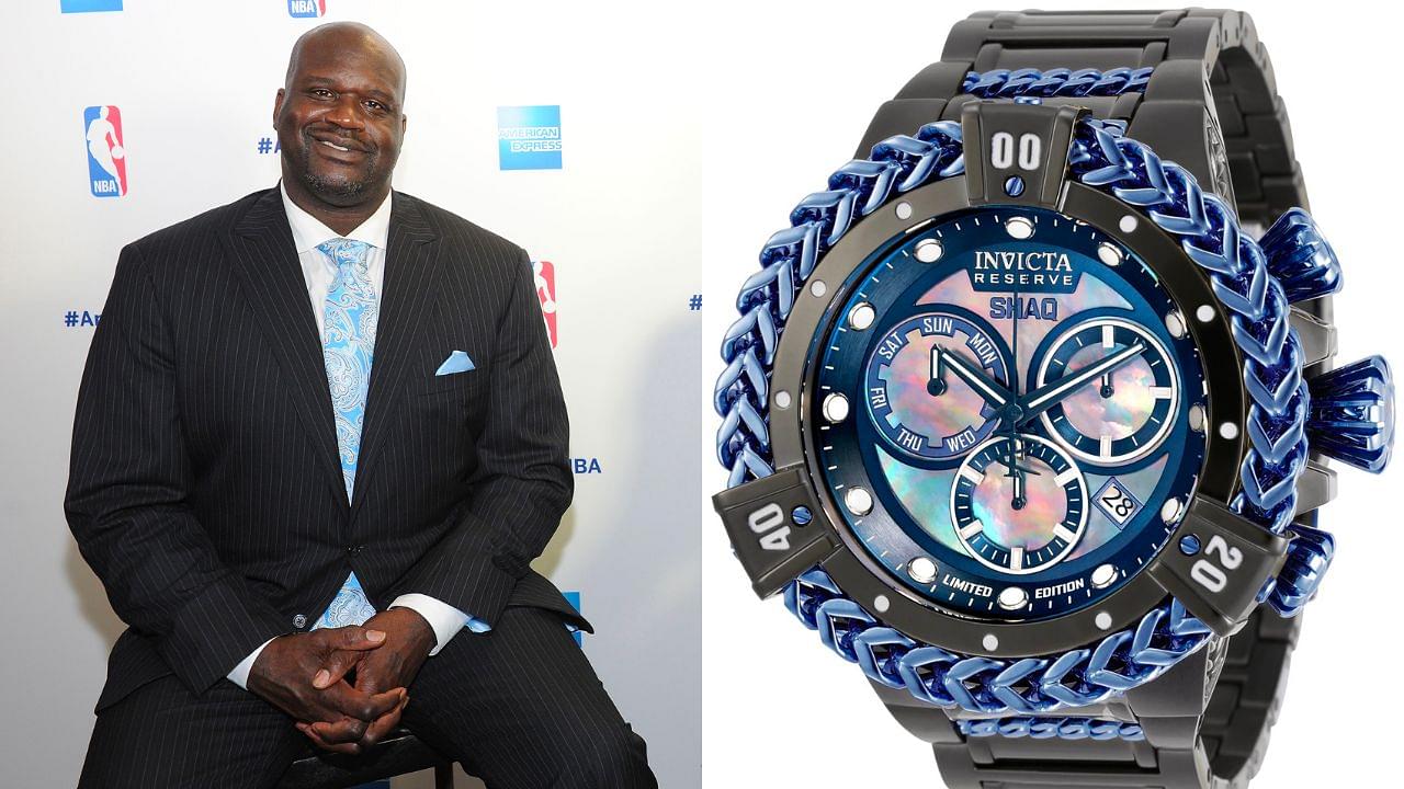 Shaquille O'Neal's $244,000 watch collection features 'fake jewels and cheap finishes'