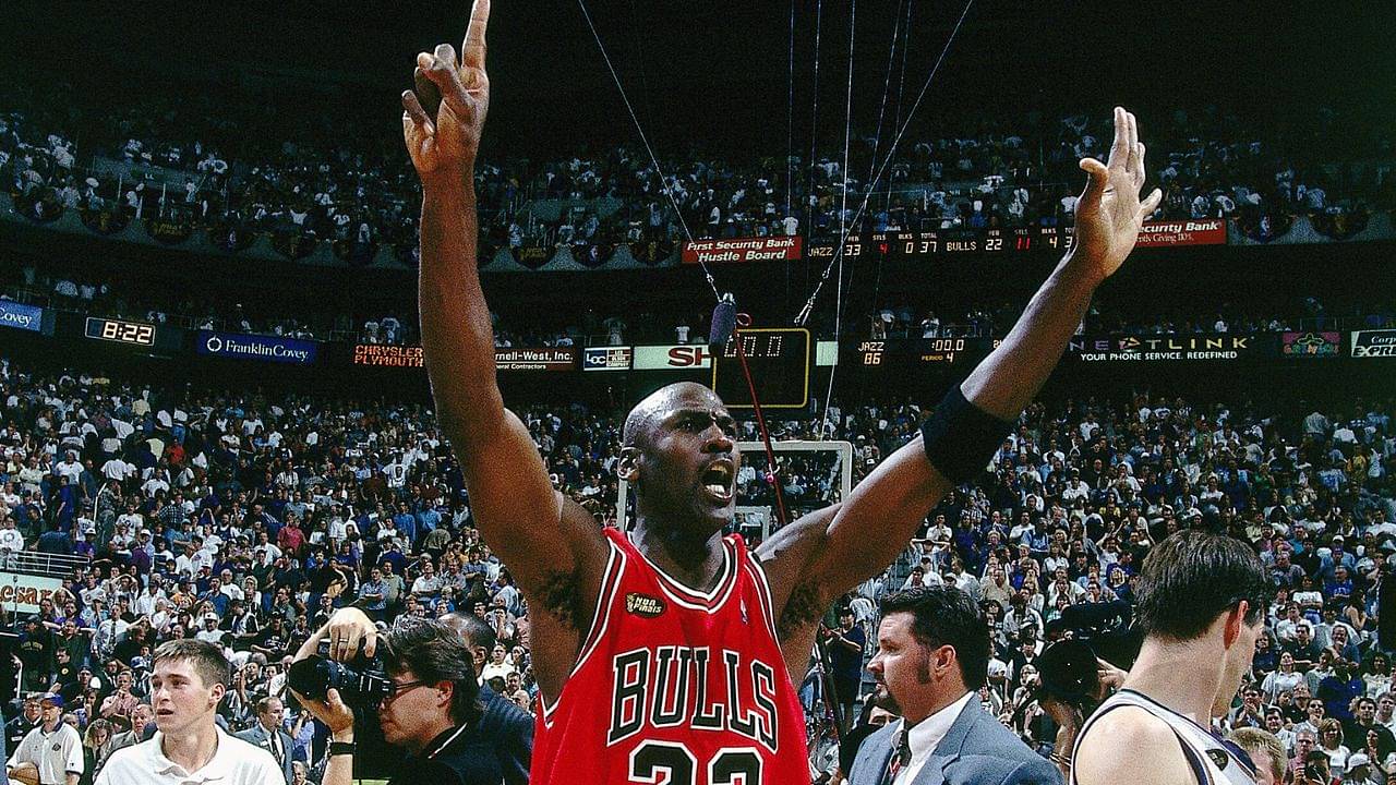 6'6" Michael Jordan took things especially personally after a ridiculous accusation was levied against him