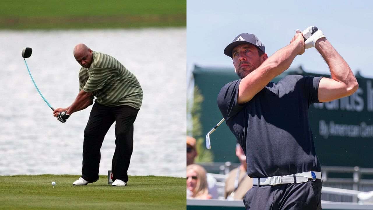 Aaron Rodgers' man bun on line in golf bet with Charles Barkley