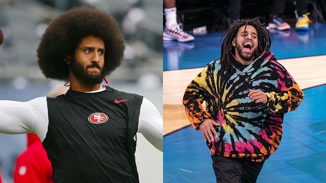 Colin Kaepernick found support from $60 million J. Cole during his attempt to make it back to the NFL
