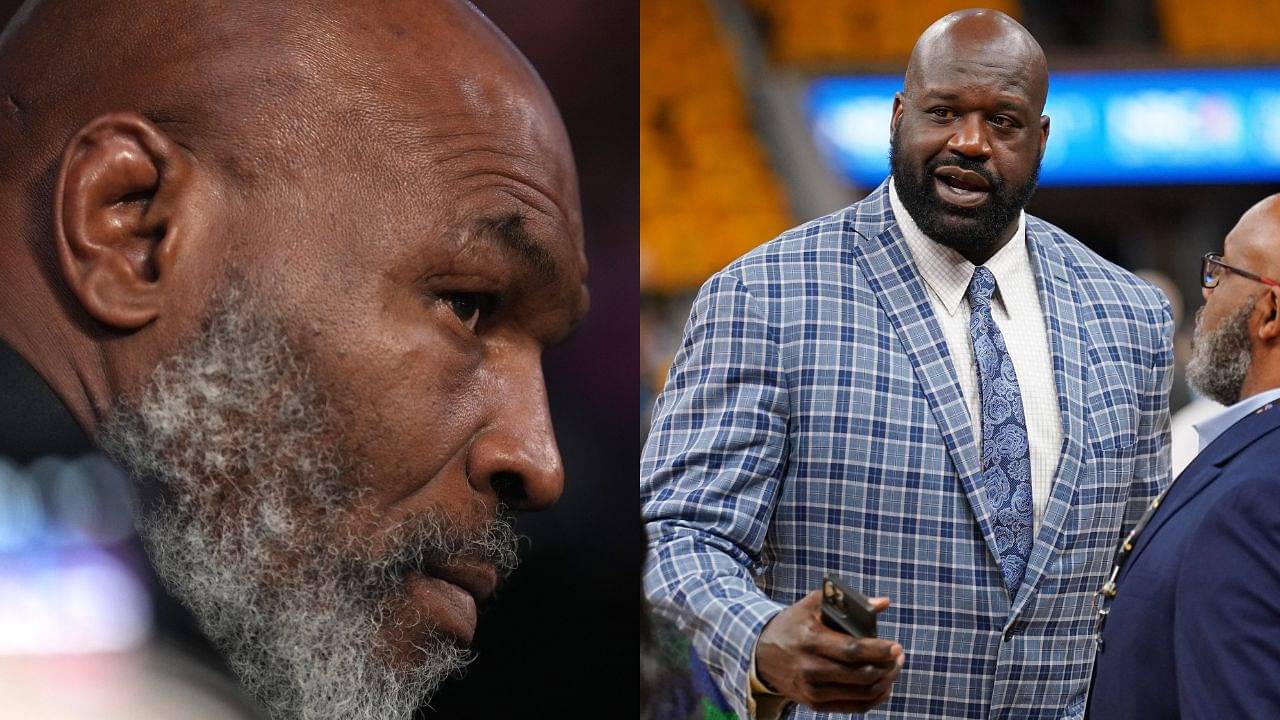 Shaquille O'Neal predicted $1 million payday for man harassing Mike Tyson