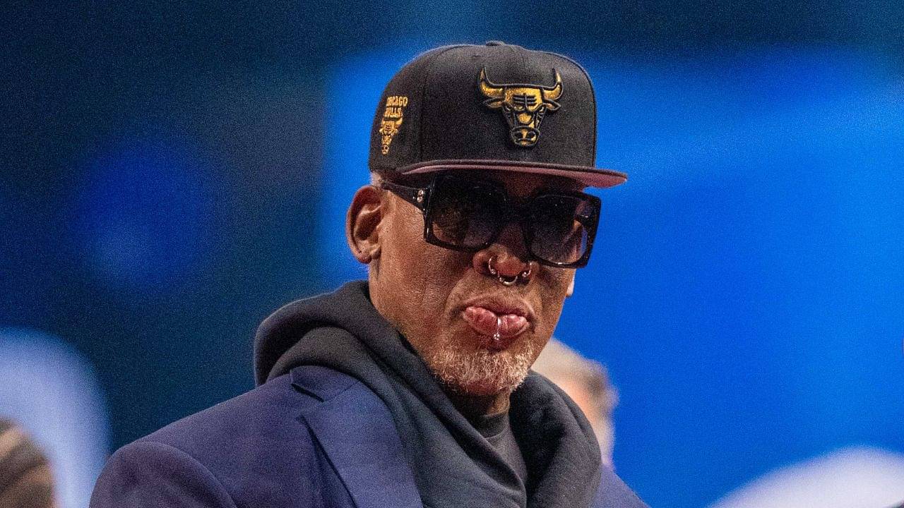 6'6" Dennis Rodman's failure to pay a massive $28,000 got him into some serious hot water