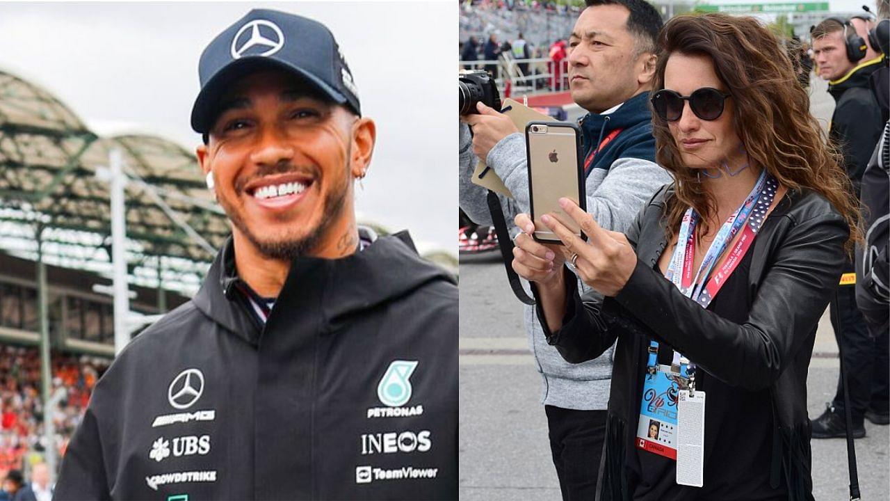 When Lewis Hamilton stepped aside Mercedes employee to wave at $85 million Hollywood star