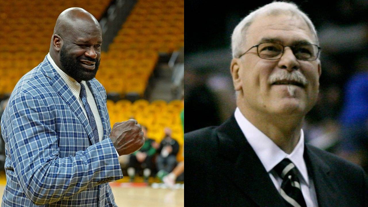 7-foot Shaquille O'Neal drew hilarious analogy of Phil Jackson's meditation sessions to cannabis
