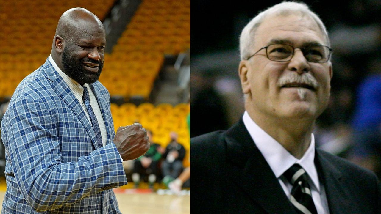 7-foot Shaquille O'Neal drew hilarious analogy of Phil Jackson's meditation sessions to cannabis