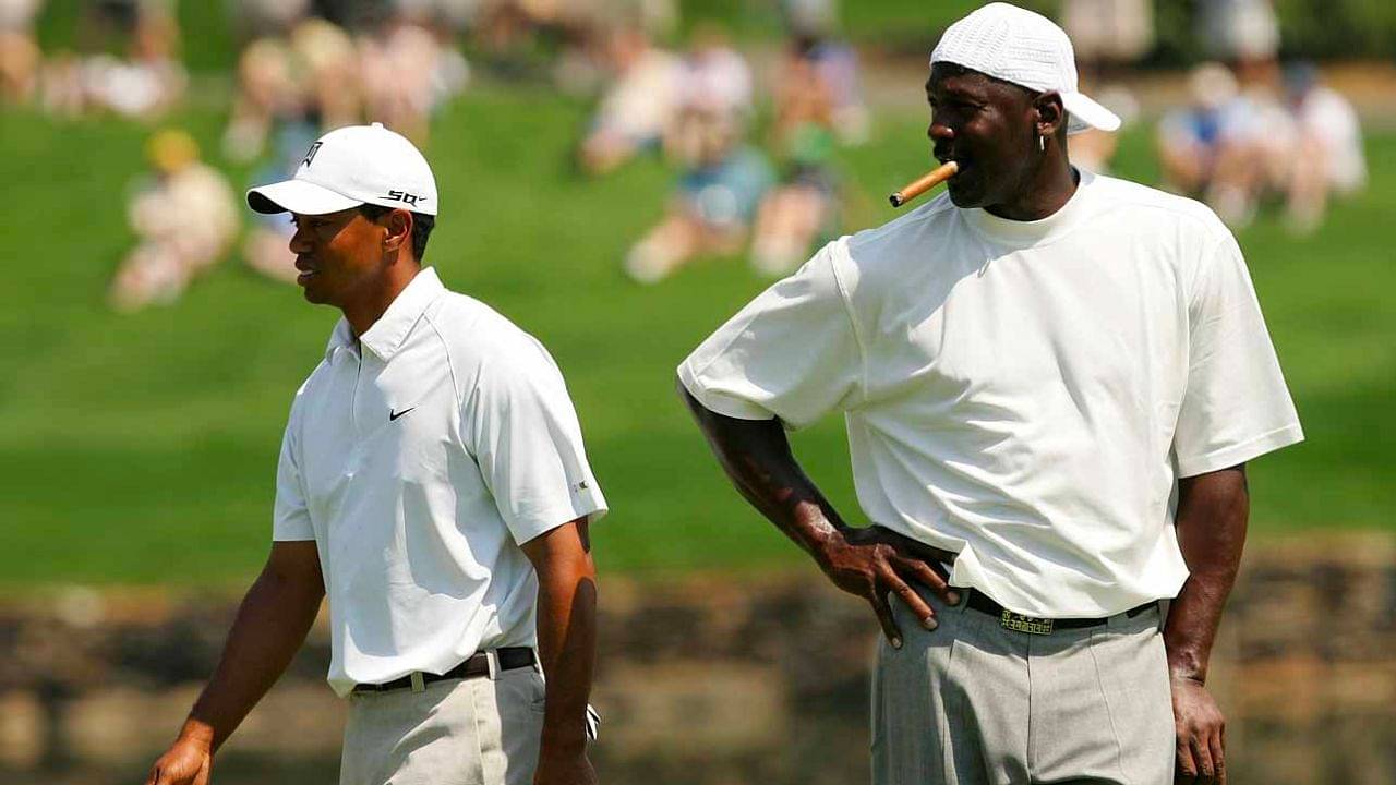 Michael Jordan refused to take payment via checks from $1 billion worth Tiger Woods post winning golf bet