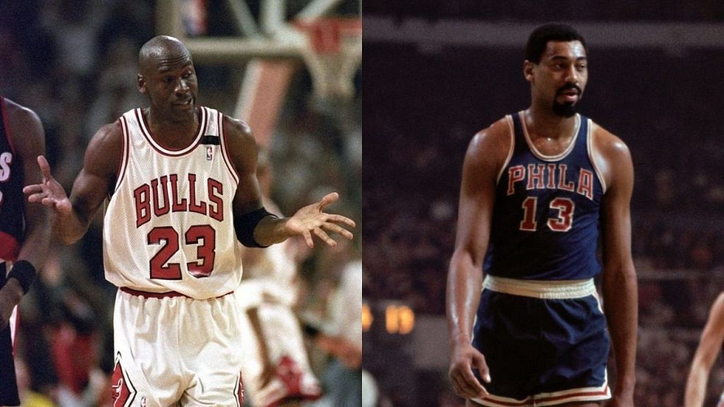 Michael Jordan and Wilt Chamberlain had 