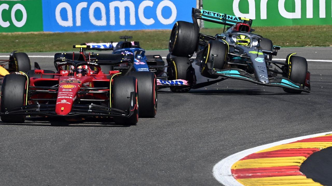 "Lewis Hamilton only knows how to start from 1st" - Fernando Alonso ridicules 7-time world champion for crashing into him at Belgian GP