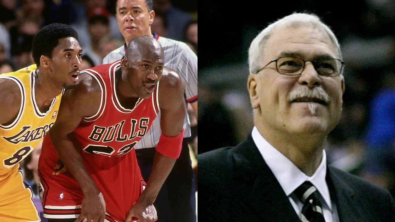 11x champ Phil Jackson reveals striking difference between Michael Jordan and Kobe Bryant