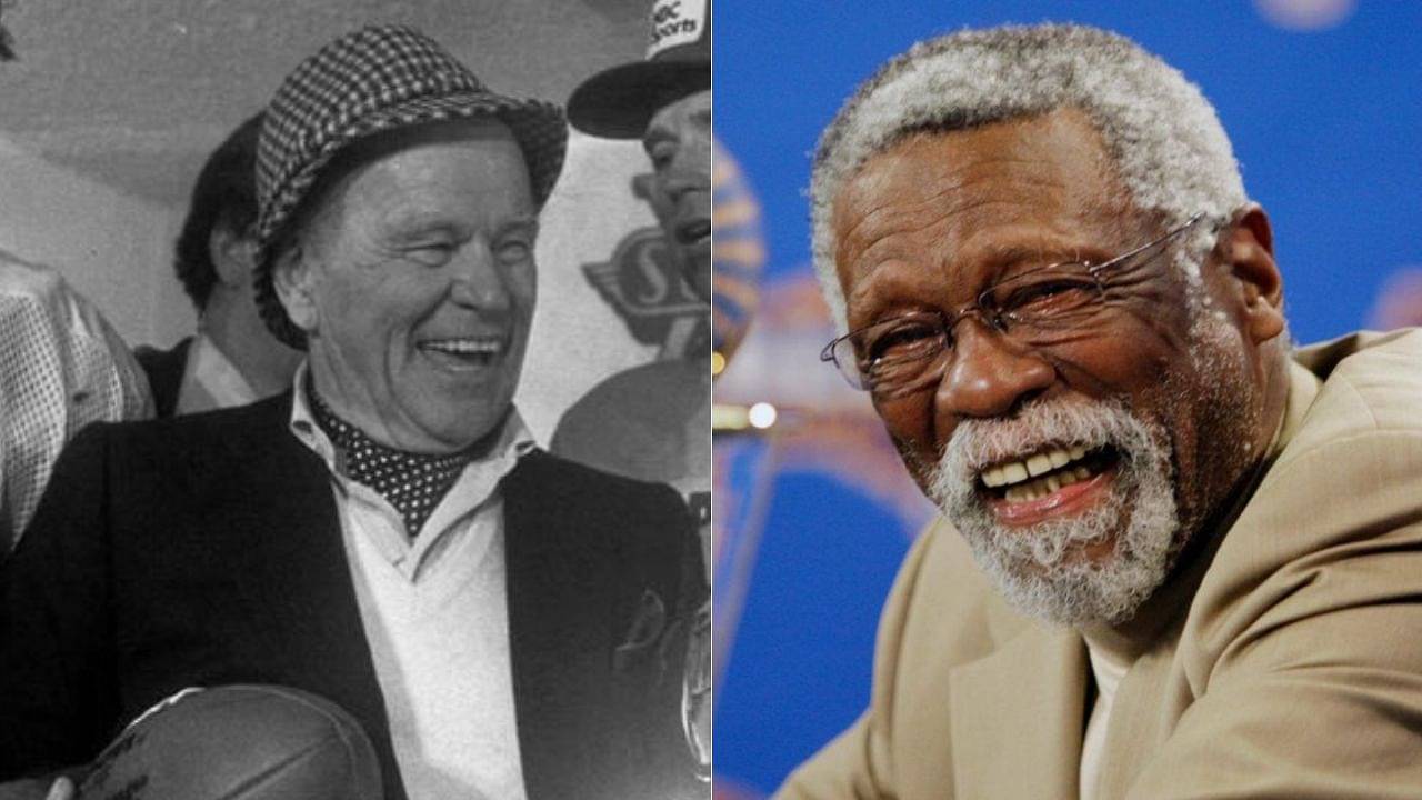 Lakers strategized using Bill Russell and Wilt Chamberlain together, but the Celtics legend refused it