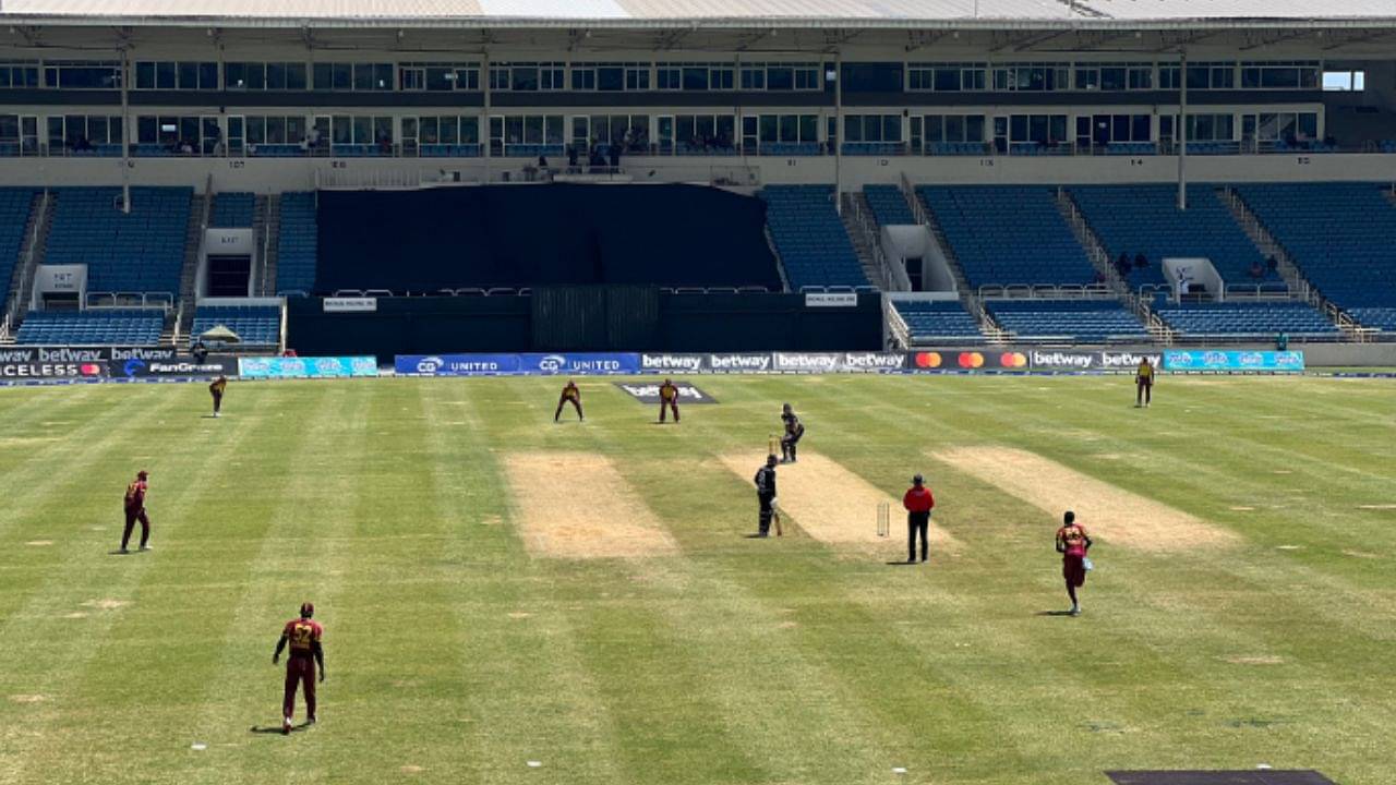 Sabina Park Kingston Jamaica weather: WI vs NZ 3rd T20I weather in Kingston today