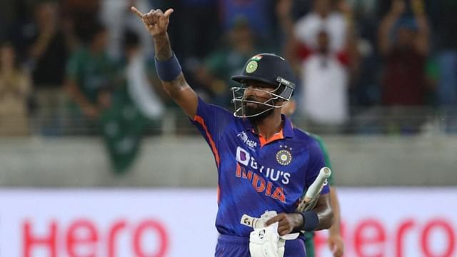 Why is Hardik Pandya not playing today's Asia Cup T20 between India and Hong Kong in Dubai?