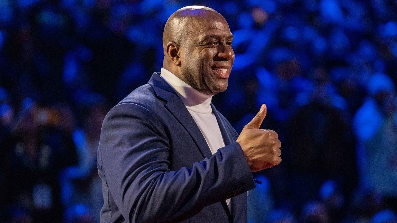 What is 220 lbs Magic Johnson secret to being so fit despite still suffering from AIDS?