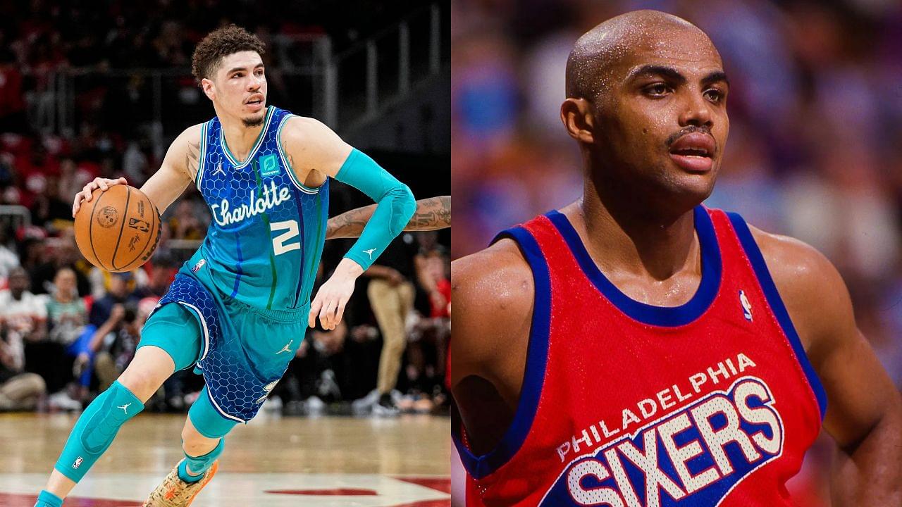 LaMelo Ball was left in disbelief after watching 252 lbs Charles Barkley dish a behind-the-back pass like a nimble guard