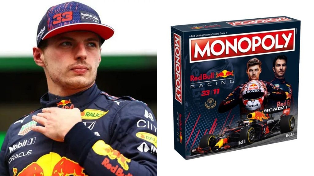 Max Verstappen Features In The New $50-worth Monopoly 'red Bull 