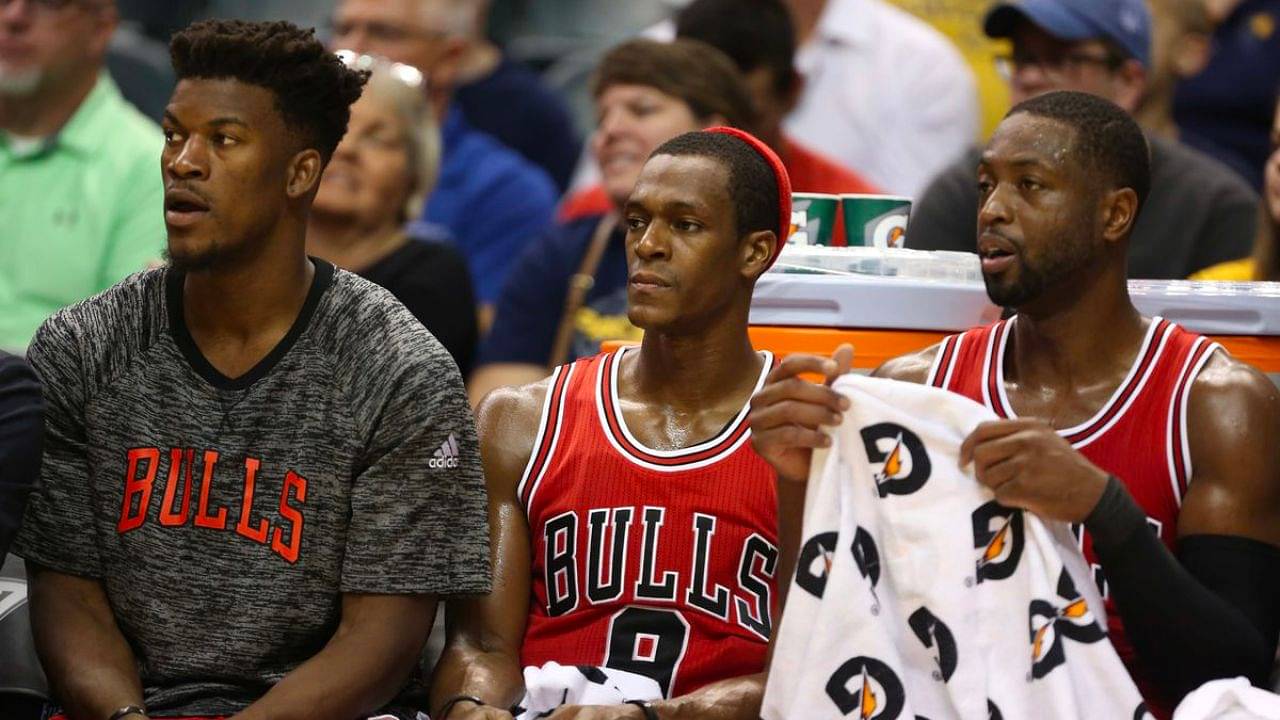 Dwyane Wade and Jimmy Butler lost over $50,000 to Rajon Rondo in a single plane ride