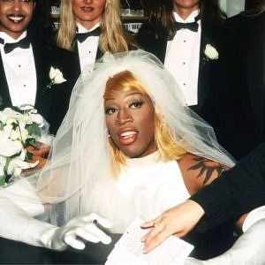 Dennis Rodman married himself to increase his $500,000 net worth - The ...