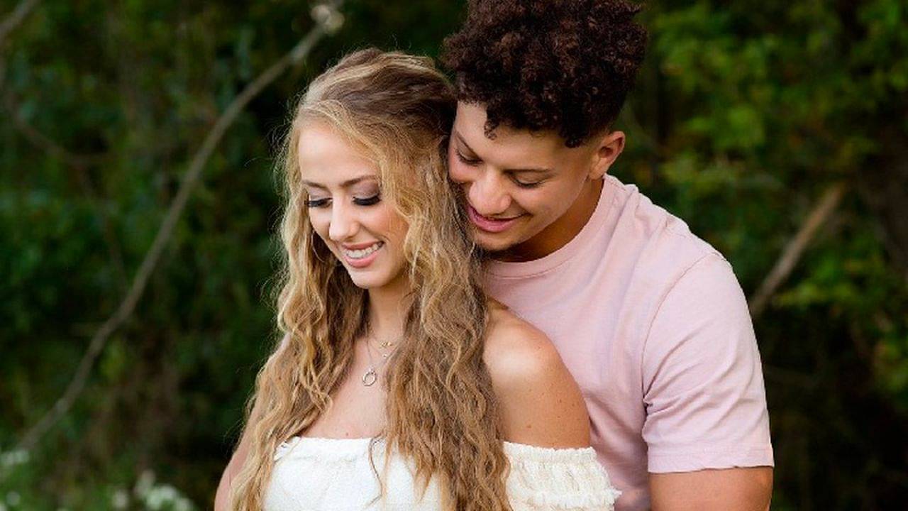Patrick Mahomes and Brittany Matthews flex their $50 million fortune with a $2.1 million mansion which can house 500 bottles of wine and 180 pairs of shoes