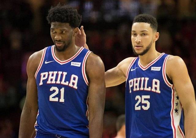 Sixers' 7-foot star Joel Embiid said his conditioning was at 69% in an interview and left everyone including Ben Simmons in splits