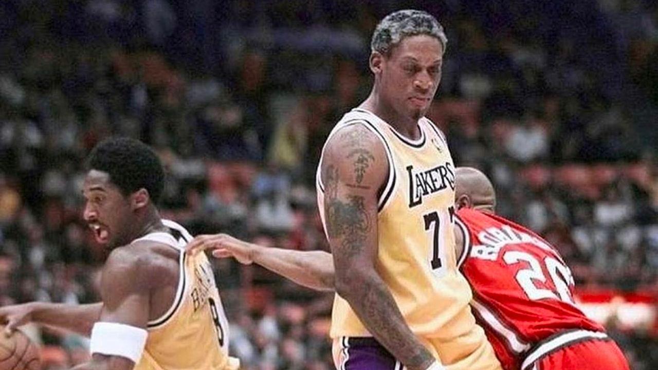 Dennis Rodman's bizarre 'f**k him' rant against Kobe Bryant led to Lakers fans chiming in