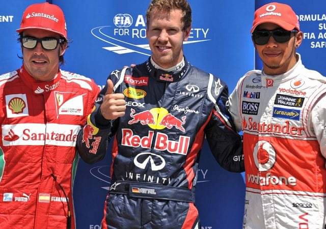 "Before you know it, Fernando Alonso won't be here"- Lewis Hamilton sees Sebastian Vettel's retirement as sign of an era coming to close