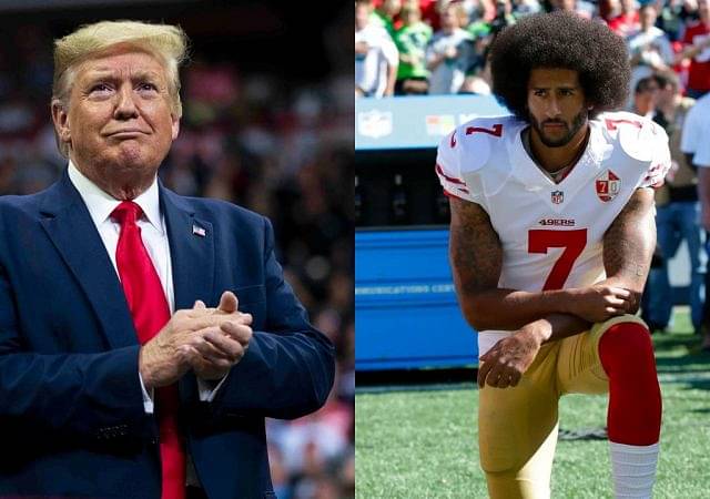 Colin Kaepernick's biggest multi-billionaire hater, Donald Trump, went back on his words to bolster his approval ratings