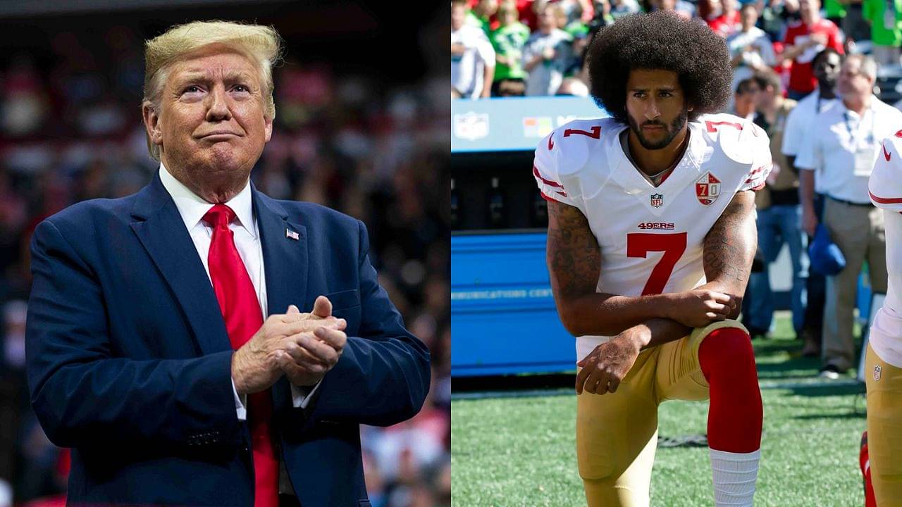 Colin Kaepernick's biggest multi-billionaire hater, Donald Trump, went back on his words to bolster his approval ratings