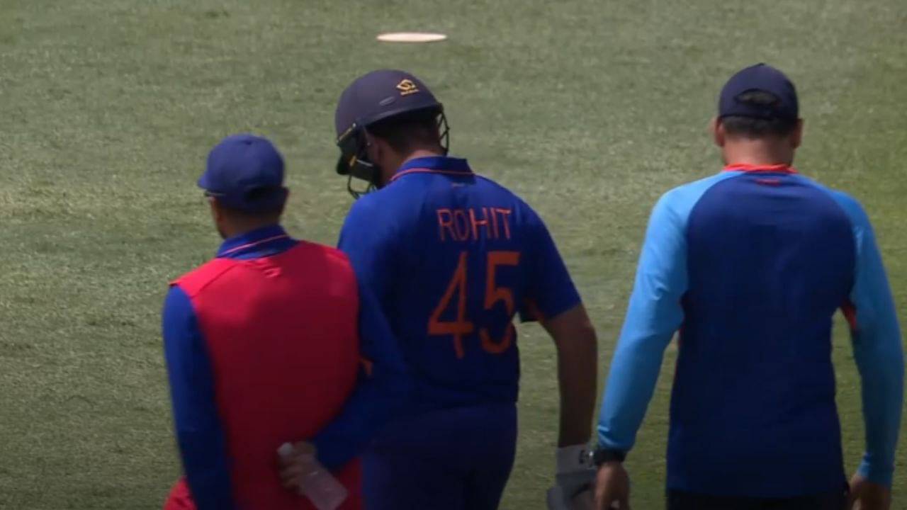 Rohit Sharma Injury Update: What happened to Rohit Sharma in today match? Is Rohit Sharma hurt?
