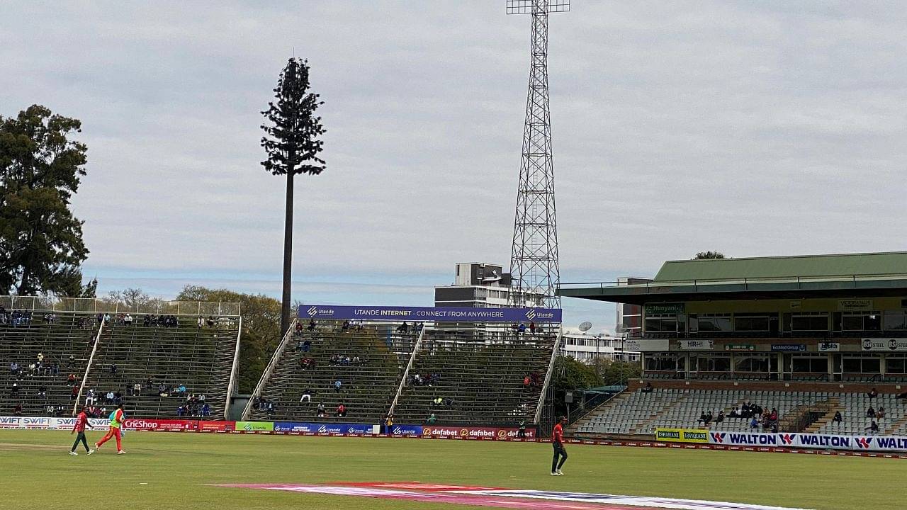 Harare Sports Club pitch report: Harare pitch report ZIM vs BAN 1st ODI batting or bowling