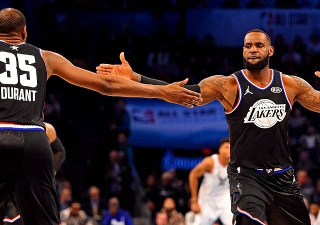 Kevin Durant compares LeBron James’ $1 billion line of Nikes; ‘The King’ replies