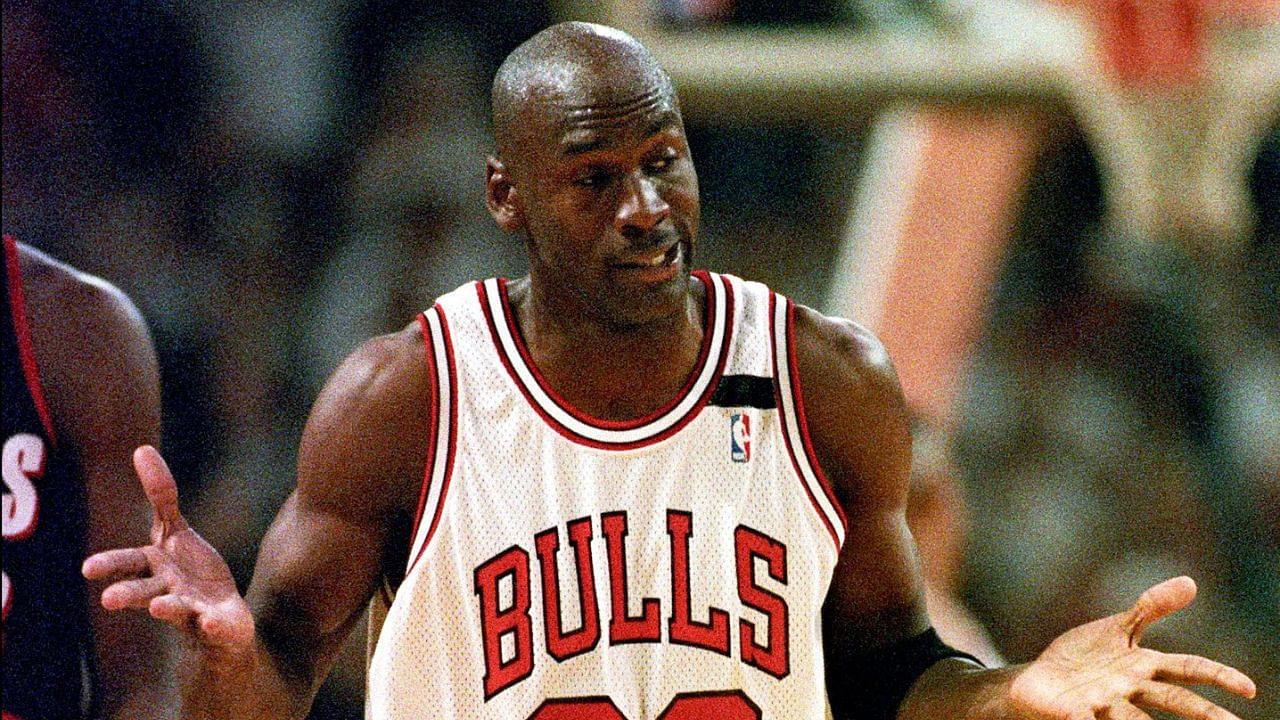 Michael Jordan 5 times, rest of the league 2 - An INCREDIBLE stat line shows just how dominant the billionaire/gambler Chicago Bulls legend was on the court