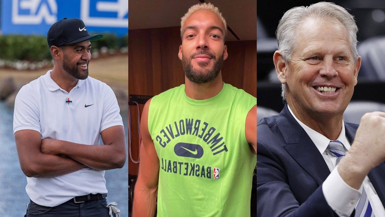 “What Danny Ainge was able to get for Rudy Gobert is a crime”: $13M Golfer Tony Finau hilariously calls out his friend for ruining NBA