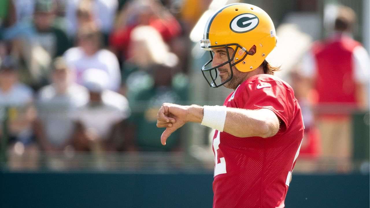 Green Bay Packers QB Aaron Rodgers is too old to babysit an