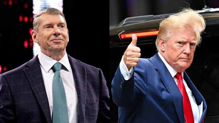 Donald trump vince mcmahon