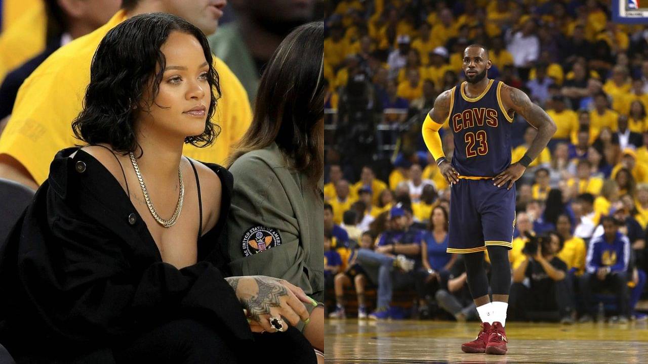 "The King is still the King, B*tch!": Rihanna stood up for LeBron James after Kevin Durant and Warriors beat them in Game 1 of 2017 NBA Finals