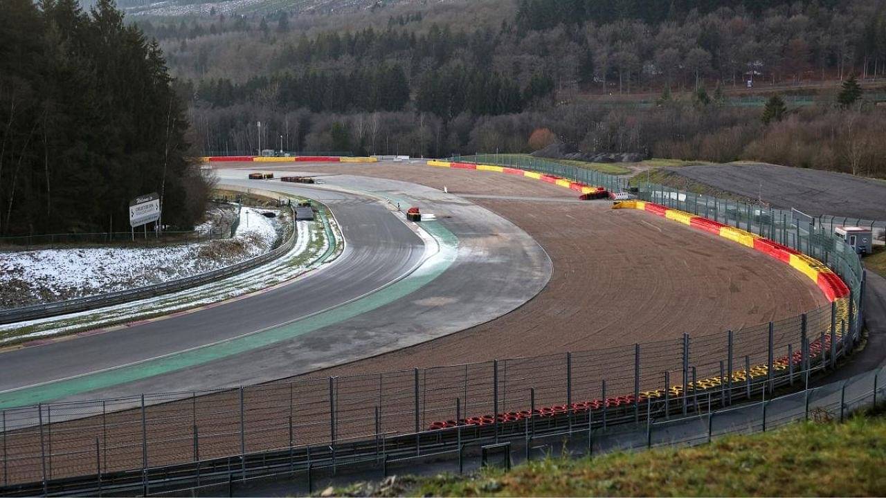 What is the real reason behind $76.5 Million redevelopment of the circuit which hosts the Belgian Grand Prix?