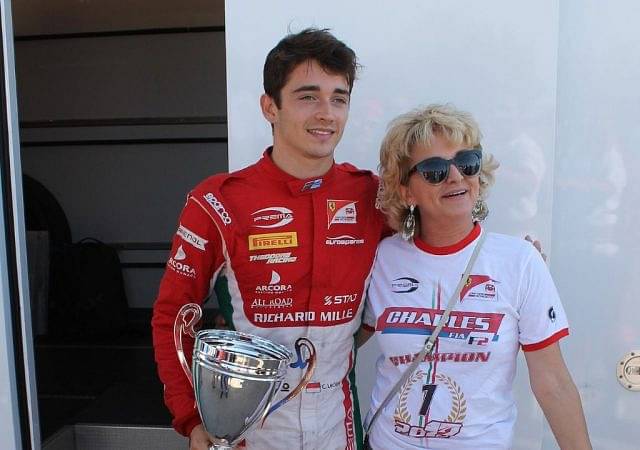 5 time GP winner Charles Leclerc reveals his mother gets scared everytime he enters the cockpit