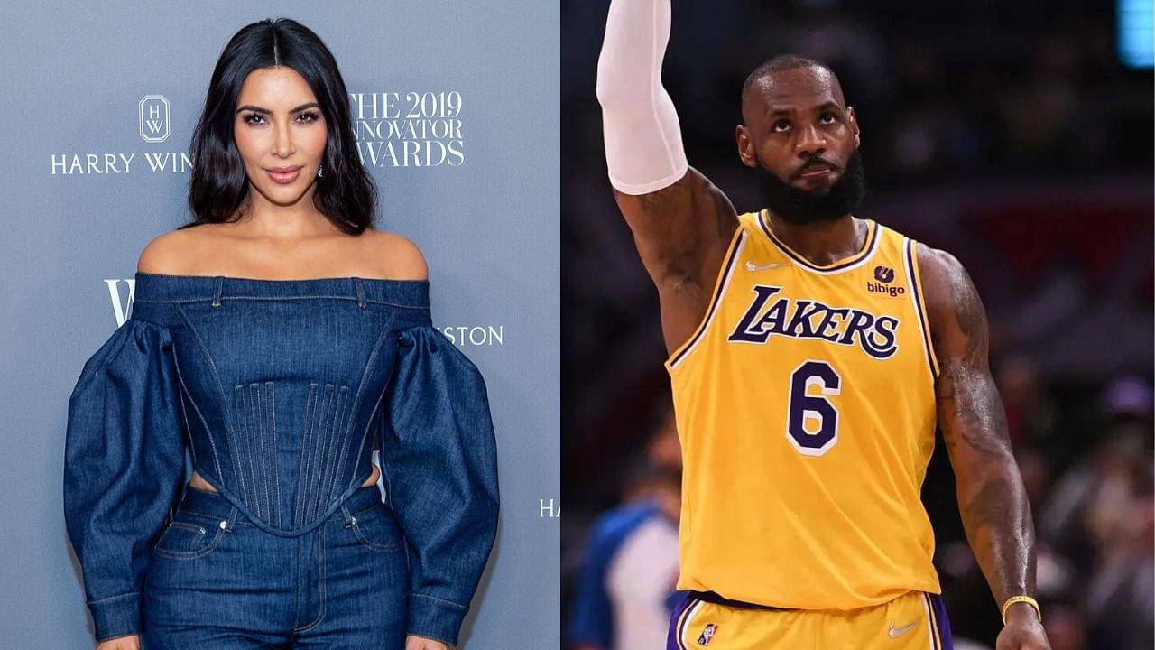 Kim Kardashian’s on-court interaction with Billionaire LeBron James was shameful for the star