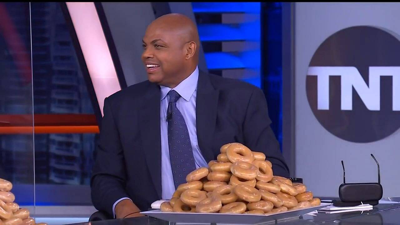 Charles Barkley hilariously identifies $1.25 Krispy Kreme donuts over bananas, while blindfolded!