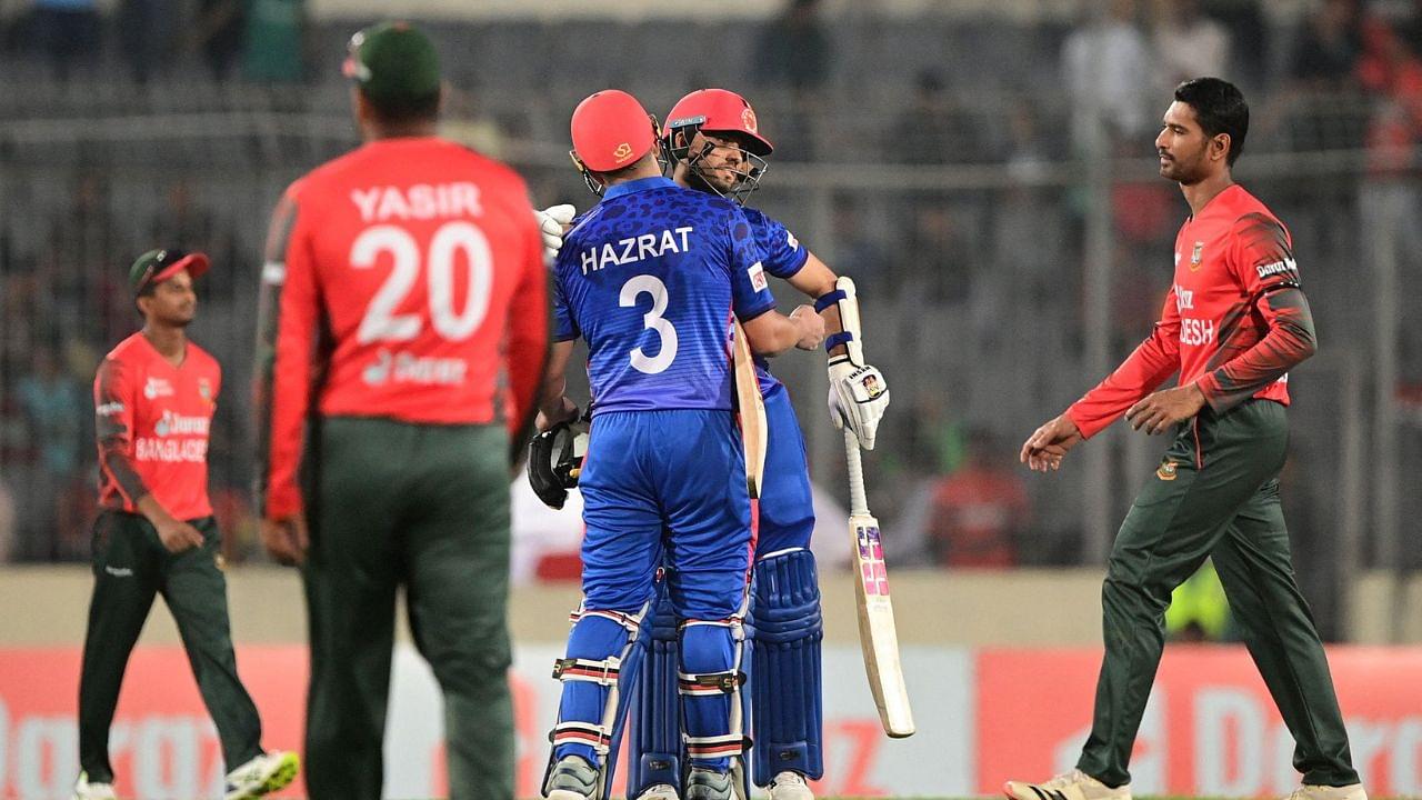 BAN vs AFG Head to Head in T20: Bangladesh vs Afghanistan T20 head to head records