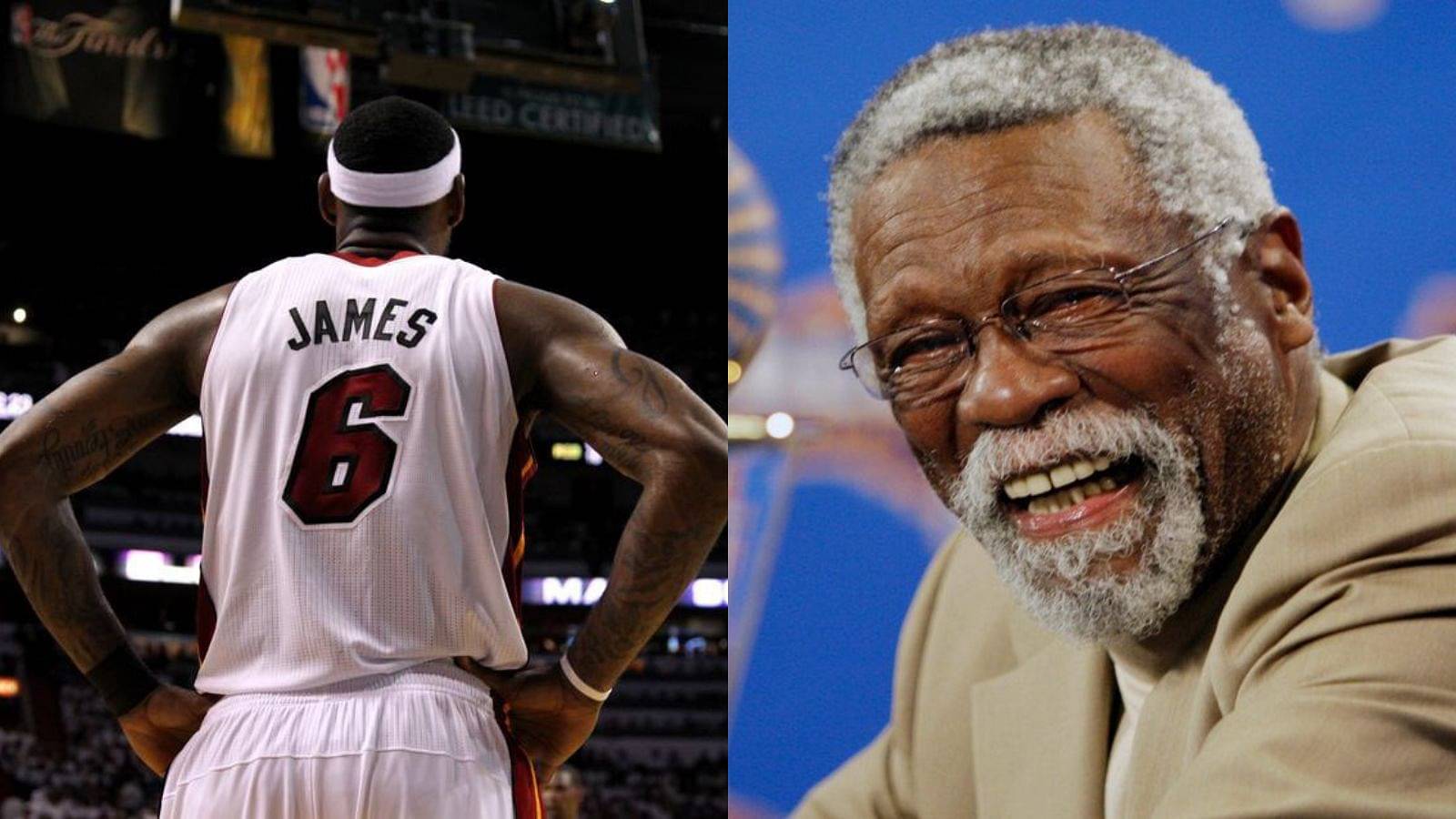 After LeBron James’ retirement, Miami Heat will have to retire no.6 twice following Bill Russell’s league-wide tribute