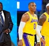 Shaquille O'Neal explains why losing $24 million could cause discomfort between Russell Westbrook and LeBron James' Lakers