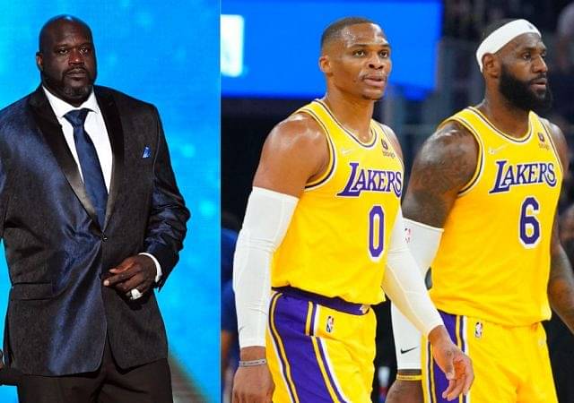 Shaquille O'Neal explains why losing $24 million could cause discomfort between Russell Westbrook and LeBron James' Lakers