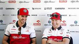 "They invaded Nicholas Latifi's house"- Watch Kimi Raikkonen ask teammate Antonio Giovinazzi to try Nutella