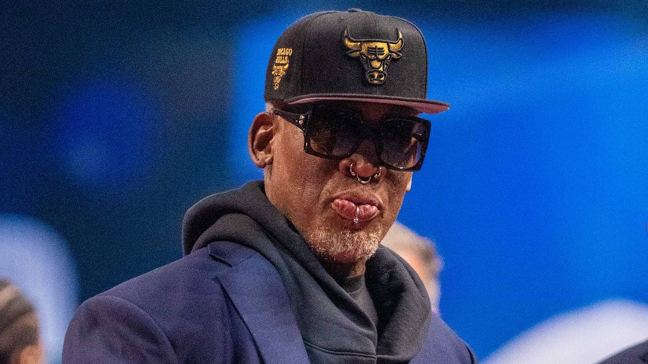 6'7" Dennis Rodman wanted to see if God exists by jumping out of an airplane without a parachute
