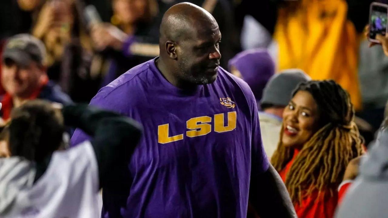 Shaquille O'Neal ditched football in jealousy of a '$15 million' NBA contract