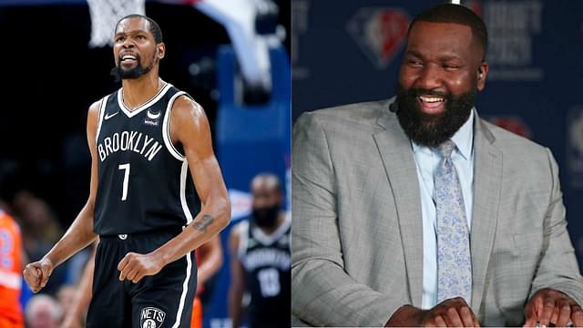 Kendrick Perkins gives Kevin Durant a reality check on national television 