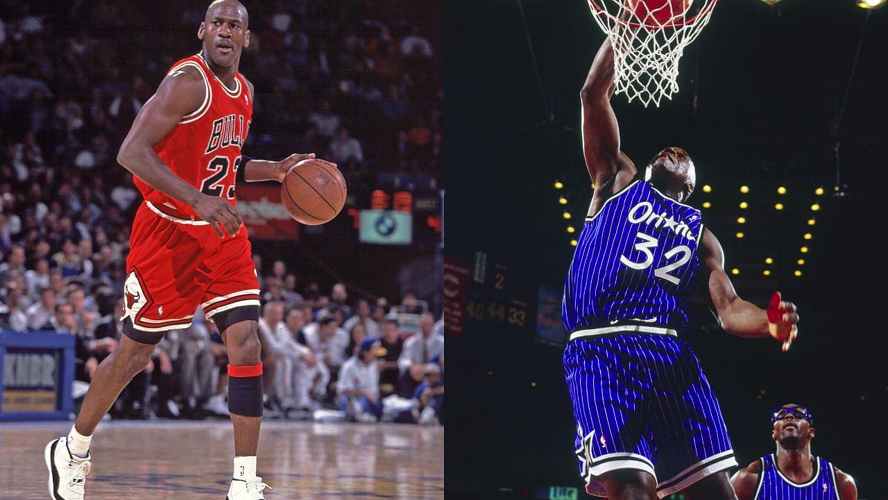 "All my friends were rooting for Michael Jordan!": Shaquille O'Neal recalls how everyone was in awe of the Bulls legend